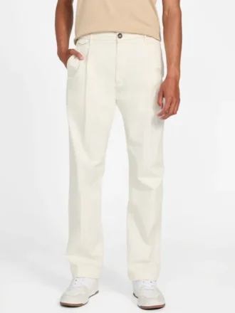 Pantalon chino en sergé Taylor