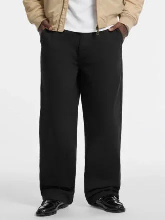 Pantalon chino à jambes larges