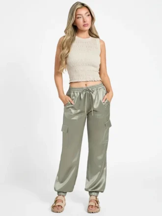 Pantalon de jogging cargo coupe ajustée