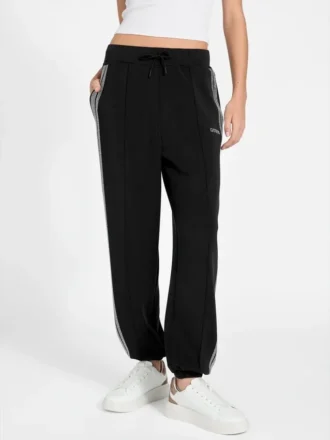 Pantalon de jogging en scuba à strass