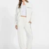 Pantalon de jogging en scuba à strass