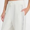 Pantalon de jogging en scuba à strass