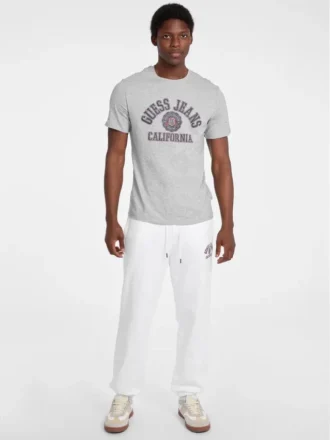 Pantalon de jogging à logo imprimé Pantalon de jogging à logo imprimé