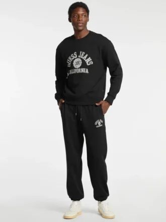 Pantalon de jogging à logo imprimé Pantalon de jogging à logo imprimé