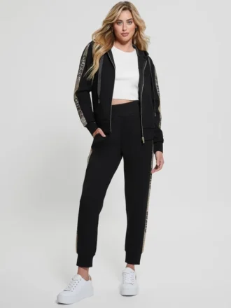 Pantalon de survêtement Eco Signature à strass