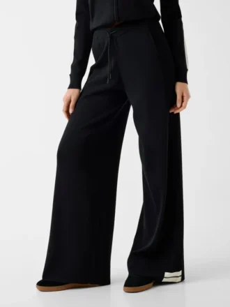 Pantalon de survêtement en mélange de viscose