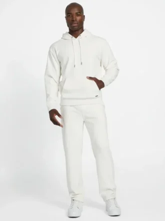 Pantalon de survêtement en velours contrecollé