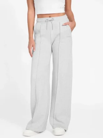 Pantalon droit à jambes larges
