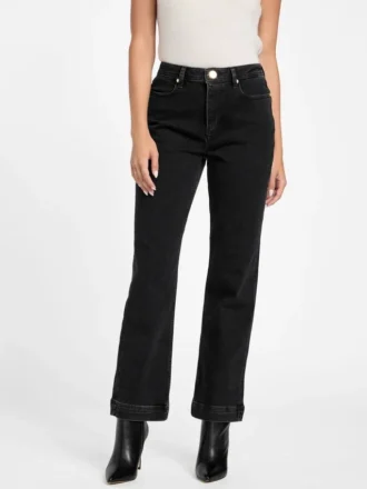 Pantalon en denim à jambes droites Doris