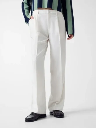 Pantalon à jambes larges