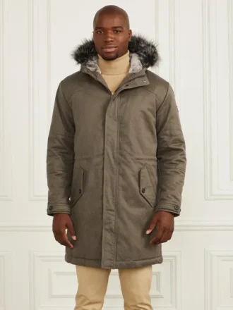 Parka à capuche