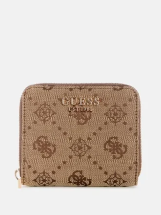 Petit portefeuille zippé Melinda Quattro G Small Zip-Around Wallet