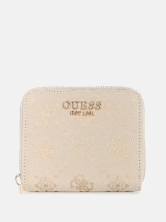 Petit portefeuille zippé Melinda Quattro G Small Zip-Around Wallet