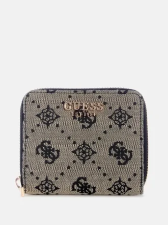 Petit portefeuille zippé Melinda Quattro G Small Zip-Around Wallet