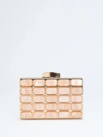 Pochette Emma en lucite