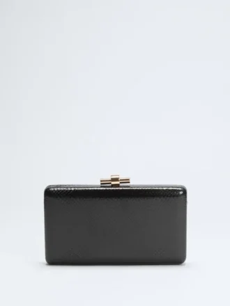 Pochette en python doré