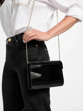 Pochette Giselle en lucite