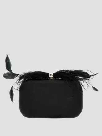 Pochette Keyah à plumes
