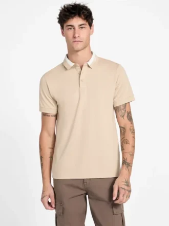 Polo à col Eco Guess