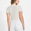 Polo court en chenille Mona