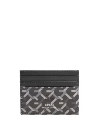 Porte-cartes en cuir tissé G