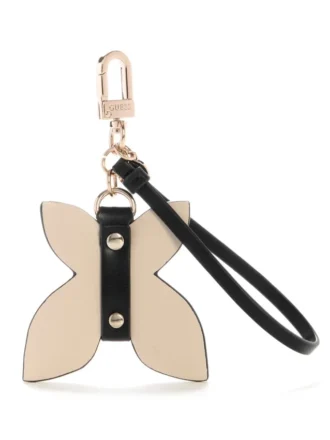Porte-clés avec breloque papillon Quattro G
