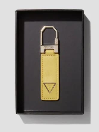 Porte-clés en simili cuir