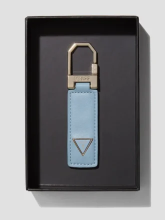 Porte-clés en simili cuir