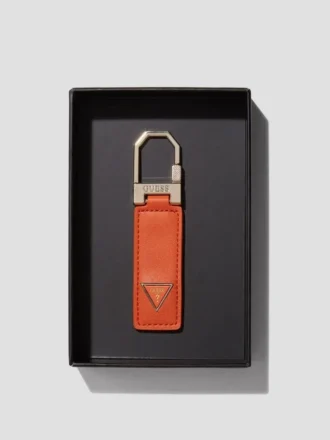 Porte-clés en simili cuir
