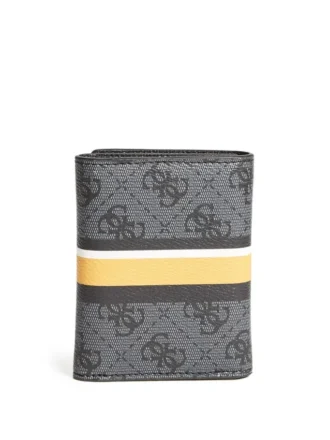 Portefeuille à trois volets avec bandeau et logo Sig
