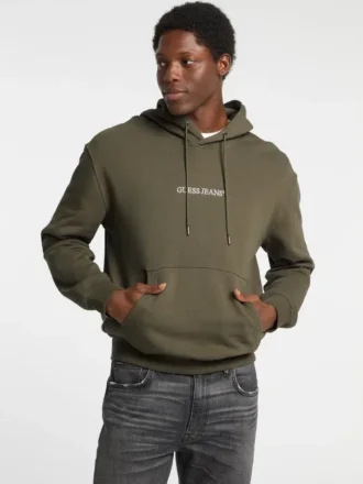 Pull à capuche avec logo