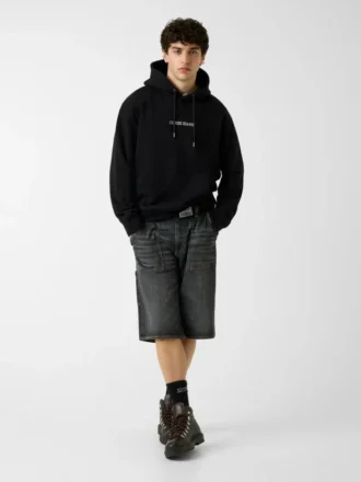 Pull à capuche avec logo