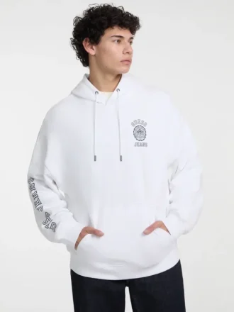 Pull à capuche avec logo