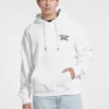 Pull à capuche avec logo imprimé Pull à capuche avec logo imprimé