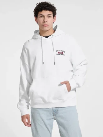 Pull à capuche avec logo imprimé