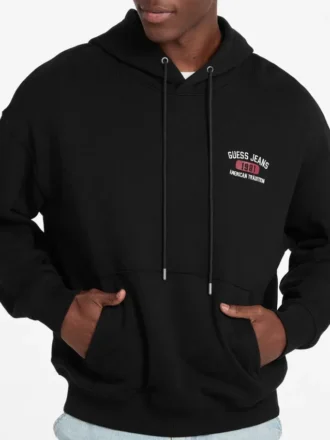 Pull à capuche avec logo imprimé