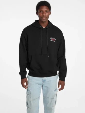 Pull à capuche avec logo imprimé