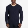 Pull à col en V Eco Bryson Texturé