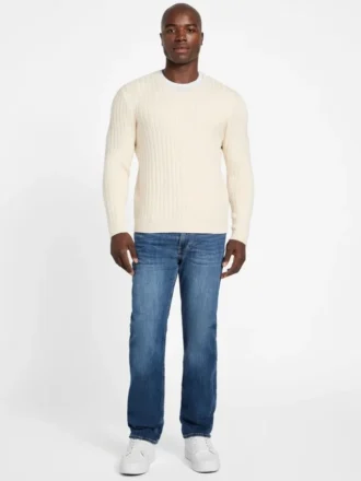 Pull à col en V Eco Bryson Texturé