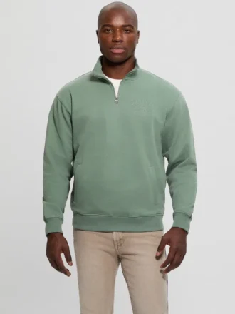 Pull à col montant zippé Eco Tyler
