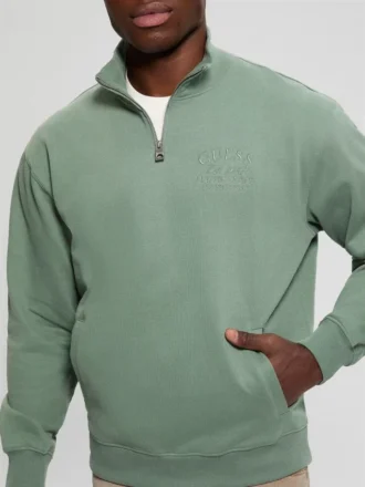 Pull à col montant zippé Eco Tyler