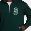 Pull à col montant zippé en twill Eco Harris