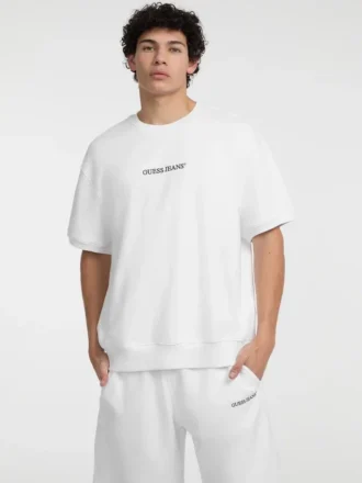 Pull à col rond avec logo
