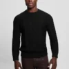Pull à col rond Eco Noah en maille torsadée celtique