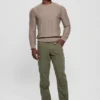 Pull à col rond Eco Noah en maille torsadée celtique