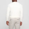 Pull à col rond Eco Noah en maille torsadée celtique