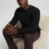 Pull à col rond Eco Noah en maille torsadée celtique
