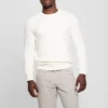Pull à col rond Eco Noah en maille torsadée celtique