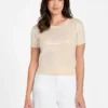 Pull à col rond Juniper à paillettes