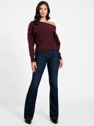 Pull Eco Jamia à manches ornées de perles
